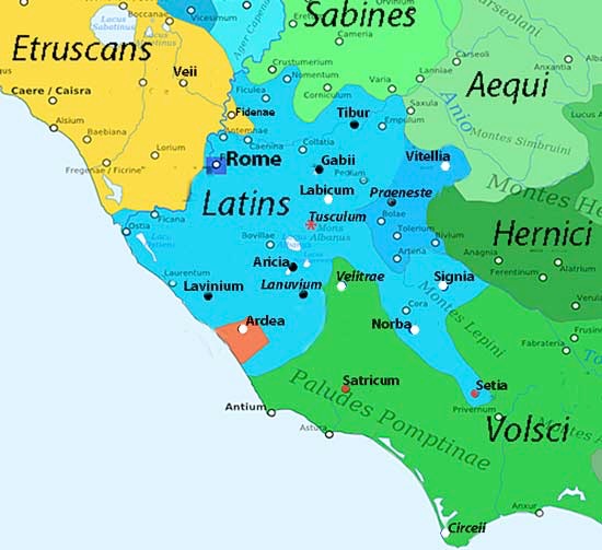 Key to Umbria